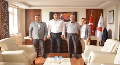 Hüyük Kaymakamı Çimer, gazi ve şehit ailesini kabul etti