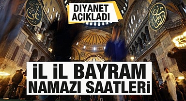 İl il Kurban Bayramı namaz saatleri