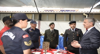 Karaman'da bayramlaşma programı düzenlendi