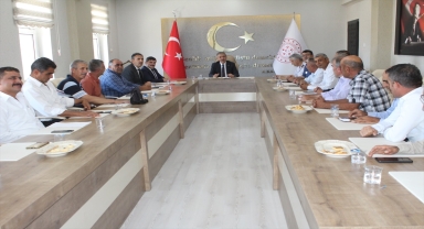 Karaman'da muhtarlar toplantısı yapıldı