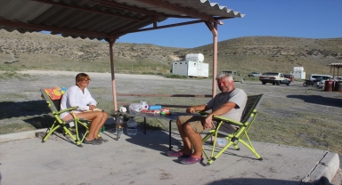 Karapınar'da Acıgöl'e turist ilgisi