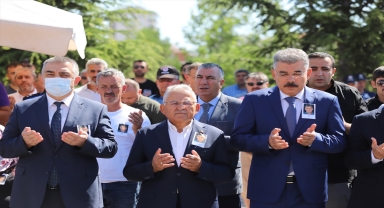 Kayseri'de kalp krizi sonucu vefat eden polis memuru için tören düzenlendi