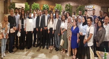 Kayseri'de yabancı uyruklu öğrenciler bayramlaşma programında buluştu