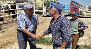 Kırşehir'de hayvan pazarında yoğunluk arttı