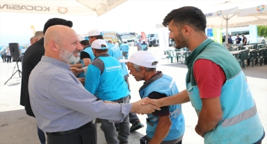 Kocasinan Belediye Başkanı Çolakbayrakdar, personelle bayramlaştı