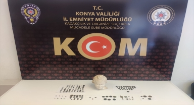 Konya'da Roma dönemine ait Eros heykeli ele geçirildi