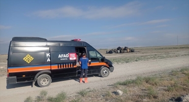 Konya'da varillerden sızan kimyasal atıklar nedeniyle 20 hayvan yaralandı