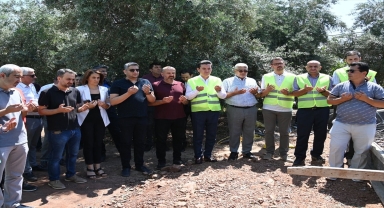 Kumluca'da kız Kuran kursu binasının temeli atıldı