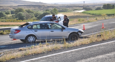 Nevşehir'deki trafik kazasında 1 kişi ağır yaralandı