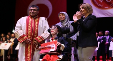 Nevşehir Hacı Bektaş Veli Üniversitesinde mezuniyet töreni düzenlendi