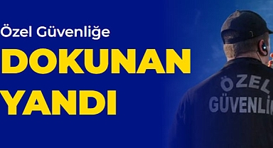 Özel Güvenlik Görevlisine Dokunan Yandı!