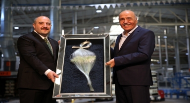 Sanayi ve Teknoloji Bakanı Varank, Kayseri'de fabrika açılışında konuştu: