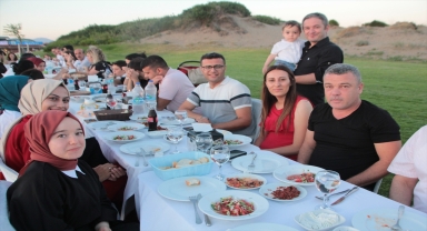 Serik'te tayini çıkan Başsavcı Aytekin ile hakim ve savcılar için veda yemeği düzenlendi 