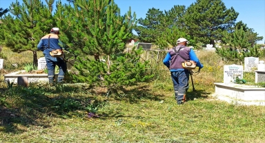 Sivas'ta mezarlıklar bayram ziyaretine hazırlanıyor