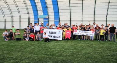 Suşehri'de Kur'an kursları arasında futbol turnuvası düzenlendi