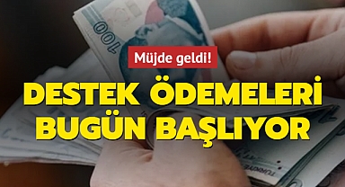 Tarımsal destek ödemeleri bugün başlıyor