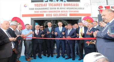 TOBB Başkanı Hisarcıklıoğlu, Yozgat'ta konuştu