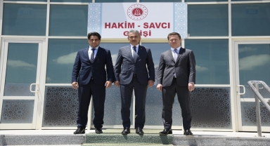 Vali Akkoyun'dan Cumhuriyet Başsavcısı Ali İhsan Akdoğan'a ziyaret