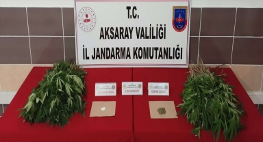 Aksaray'da uyuşturucu operasyonunda 2 şüpheli yakalandı