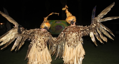 Antalya'da düzenlenen Çocuk Festivali'ne 30 ülkeden 500 çocuk katıldı