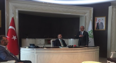 Bakan Kasapoğlu'ndan Meram ve Karatay belediyelerine teşekkür ziyareti