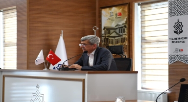 Beypazarı Belediyesinde istişare toplantısı yapıldı 