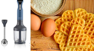 Blender ile Kolay Waffle Tarifi