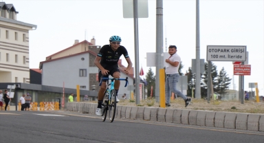 Erciyes Uluslararası Yol ve Dağ Bisikleti Yarışları'nın 4. etabı tamamlandı