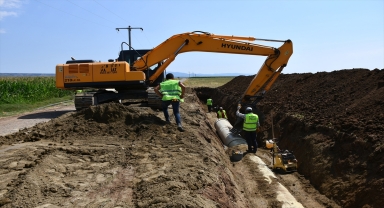 Eskişehir Gündüzler Barajı sulamasında çalışmalar aralıksız devam ediyor
