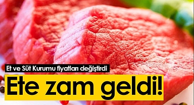 Et ve Süt Kurumu (ESK), karkas et alım fiyatlarını artırdı