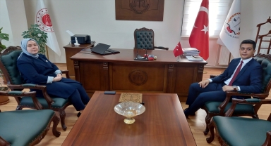 Güdül Kaymakamı Hatice Cemre İncesu'dan veda ziyaretleri