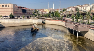Gümüşdere'de atık temizliği yapıldı