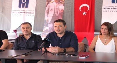 İMO Antalya Şube Başkanı Akdoğan'dan planlı ve kimlikli kent çağrısı