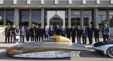 İTÜ ZES Güneş Arabası Ankara'ya geldi