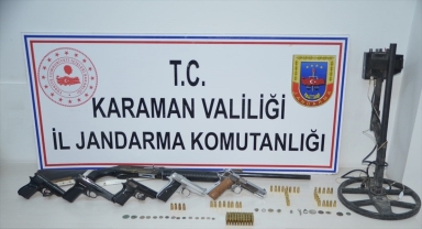 Karaman'da tarihi eser operasyonu