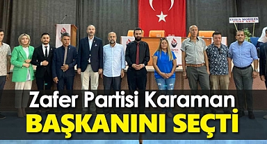 Karaman'da Zafer Partisi'nden 1.Olağan Kongre