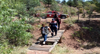 Kırıkkale'de ormanlar havadan ve karadan denetleniyor