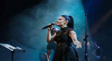 Kızılcahamam'da Duygu Kutlu konser verdi