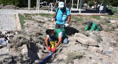 Kocasinan'da otomatik sulama sistemi yaygınlaşıyor