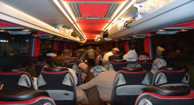 Konya'da izinlerini tamamlayan gurbetçiler dönüyor