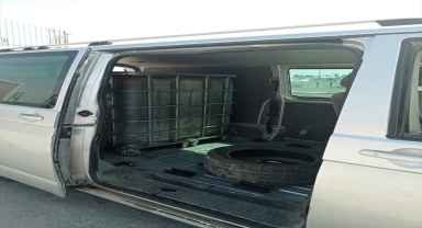 Konya'da kaçak akaryakıt operasyonunda 2 şüpheli gözaltına alındı