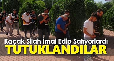 Konya'da Kaçak Silah İmal Edip Satanlar Tutuklandı