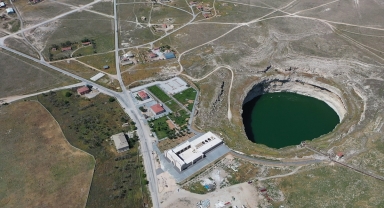 Konya'da restore edilen obruk gölü manzaralı 800 yıllık han ziyarete açılıyor