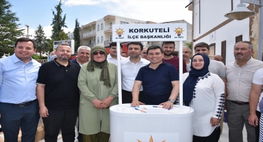 Korkuteli'nde aşure günü etkinliği