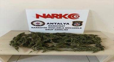 Manavgat'ta uyuşturucu operasyonunda 1 kişi yakalandı