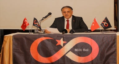 Milliyetçi Sol Parti Genel Başkanı Hüseyin Alpay basın toplantısı düzenledi: