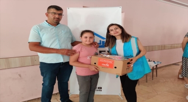 Niğde'de lösemi hastalarının ailelerine kırmızı et dağıtıldı