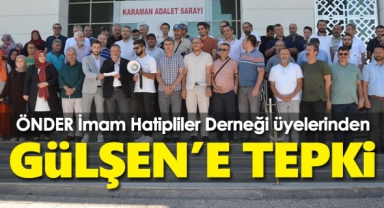 ÖNDER İmam Hatipliler Derneği üyelerinden şarkıcı Gülşen'e tepki