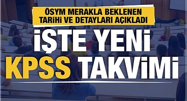 ÖSYM, yeni KPSS takviminin başlayacağı tarihi duyurdu