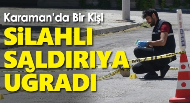 Otomobilden silahla ateş açılan kişi yaralandı